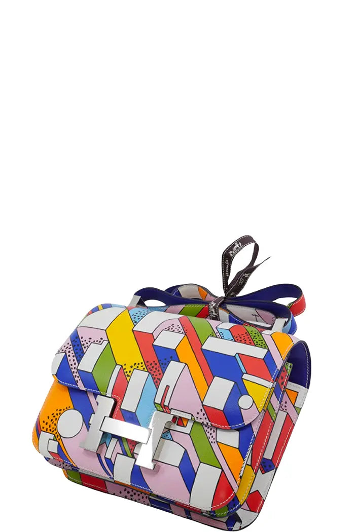 Bolso Hermès Constance 24 swift multicolor, artículo de segunda mano, vista frontal