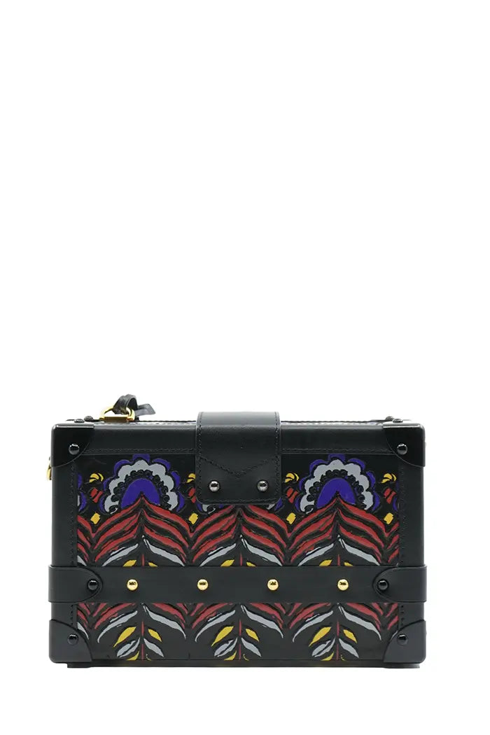 Louis Vuitton Petite Malle Tasche, Gebrauchtartikel, Rückansicht
