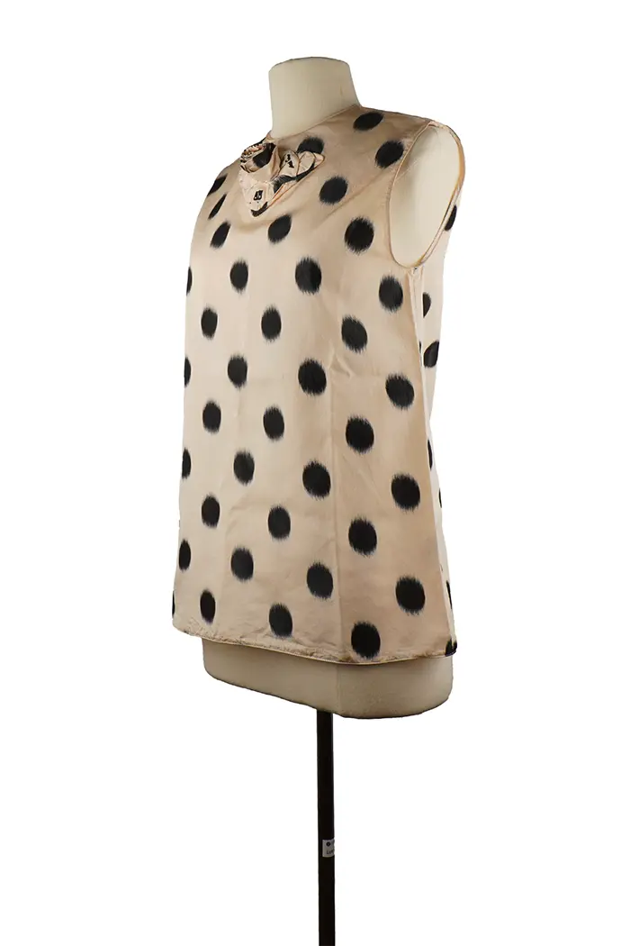 Haut sans manches Polka Dots Prada Taille 36FR