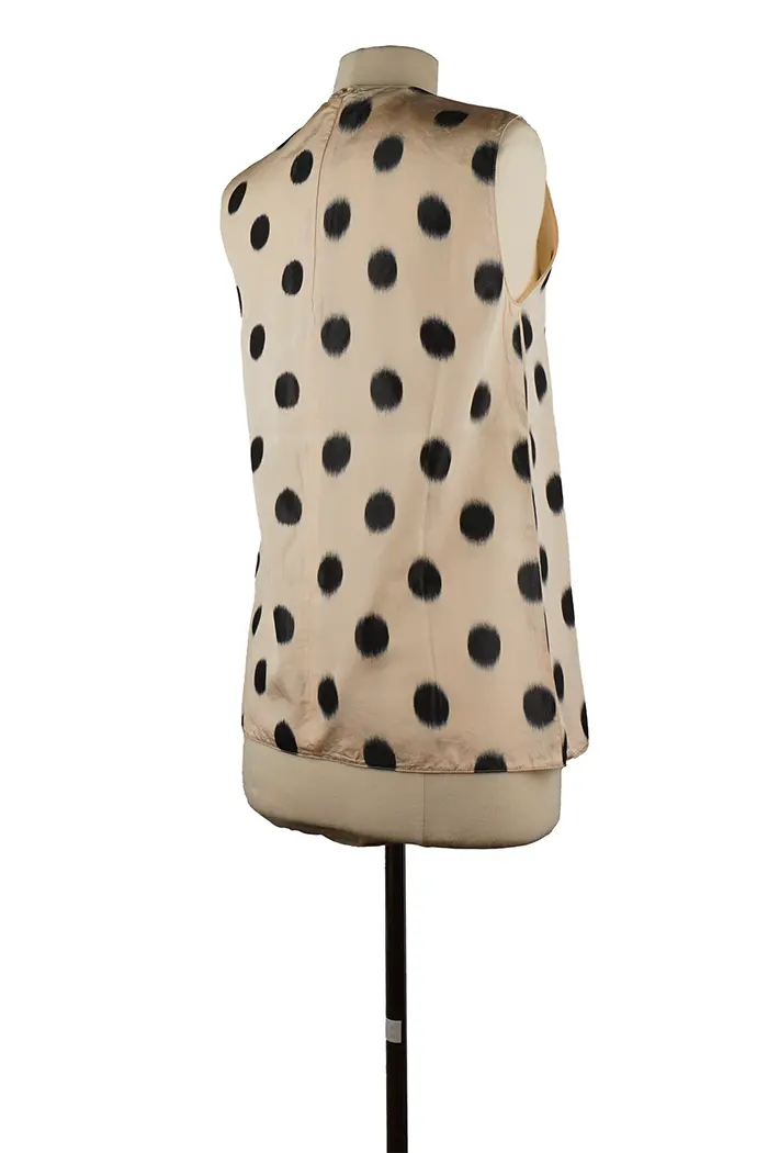 Haut sans manches Polka Dots Prada Taille 36FR