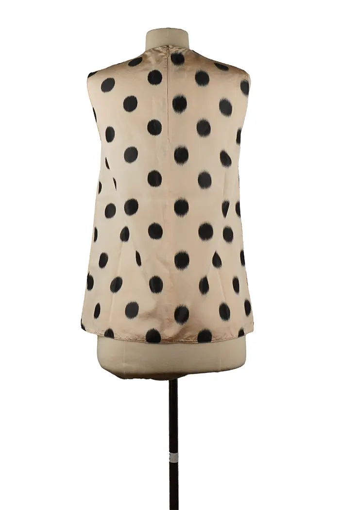 Haut sans manches Polka Dots Prada Taille 36FR