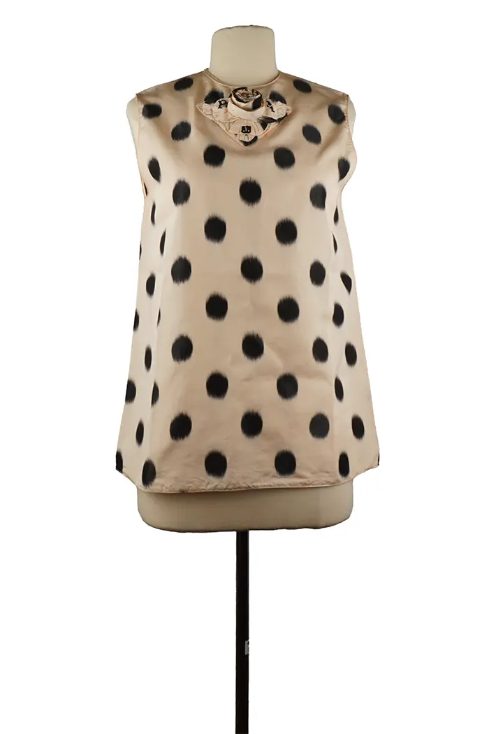 Haut sans manches Polka Dots Prada Taille 36FR