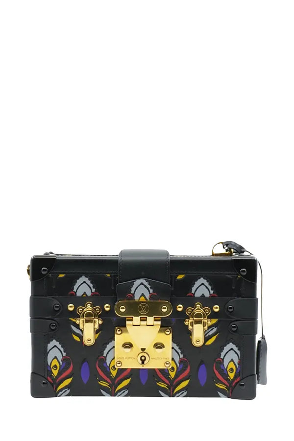 Sac Petite Malle Louis Vuitton, article d'occasion, vue de face