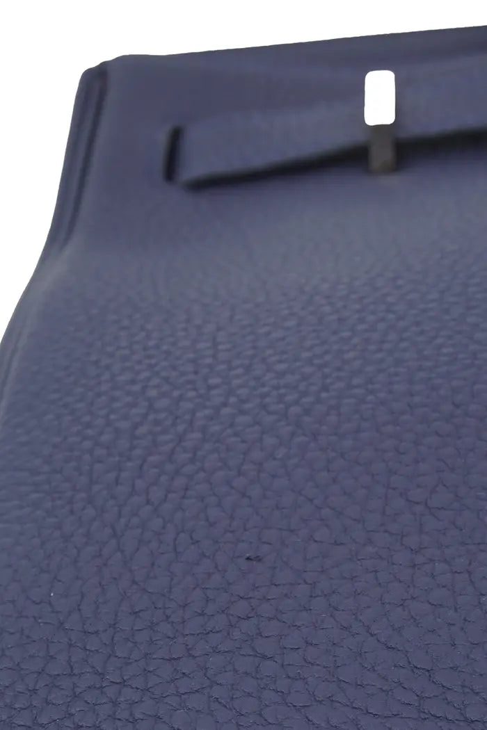 Bolso Hermès Birkin 30 piel Togo azul marino, artículo de segunda mano, zoom sobre piel