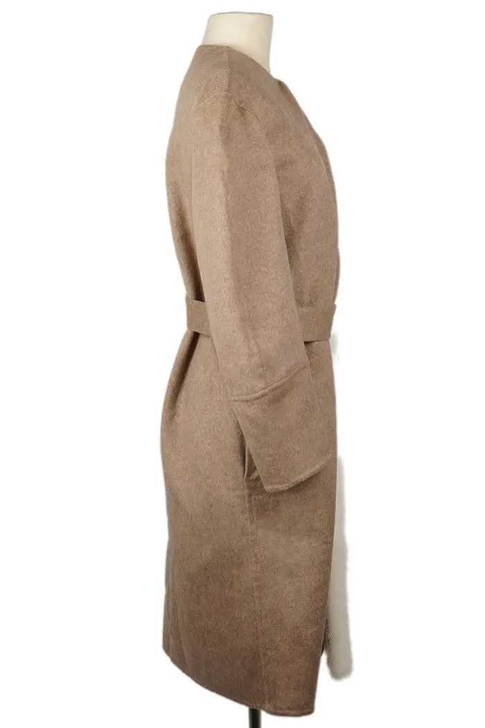 Fendi-Mantel aus Kaschmir und Nerz Größe 38IT