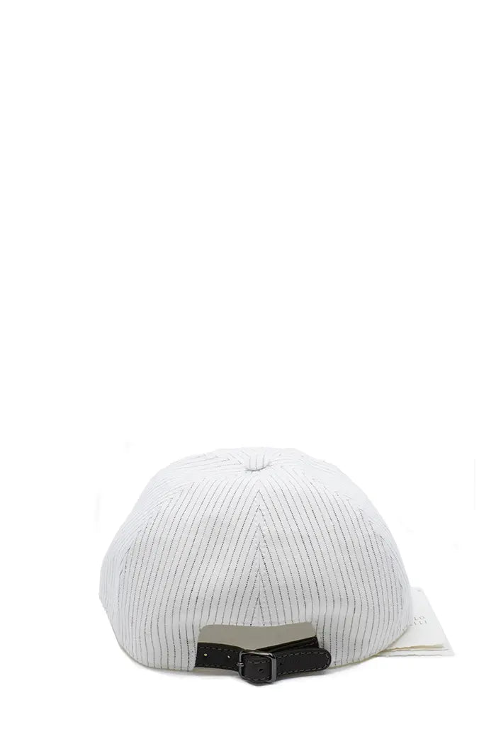 Brunello Cucinelli Gorra béisbol de lana tecno cepillada en espiga, artículo seminuevo, vista posterior