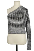 Chanel Tweed- und Paillettentop — 34FR