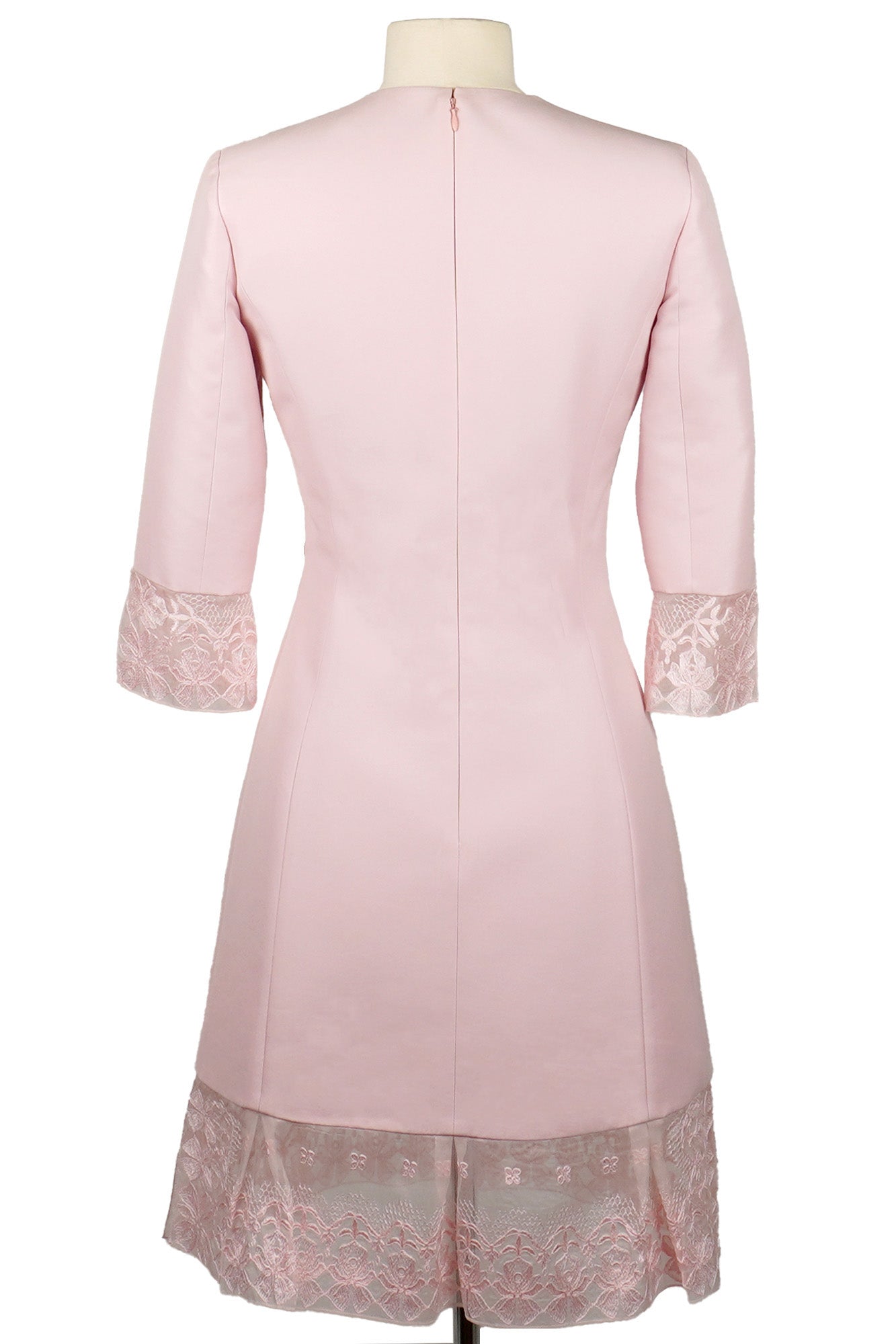 Robe Mi-Longue Rose