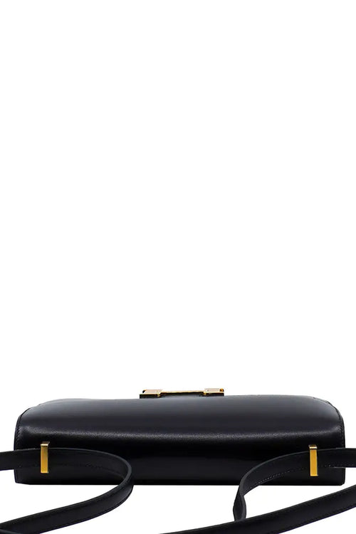 Gebrauchte Hermès Constance Box Black Handtasche. Ansicht von oben.
