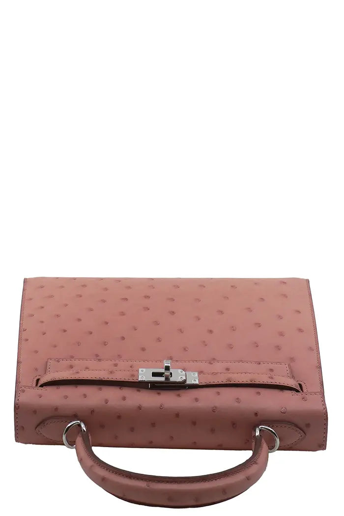 Hermès Kelly 25 Terrakotta | Neun. Draufsicht