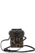 Louis Vuitton Camera Box Monogram und Leopardenprint