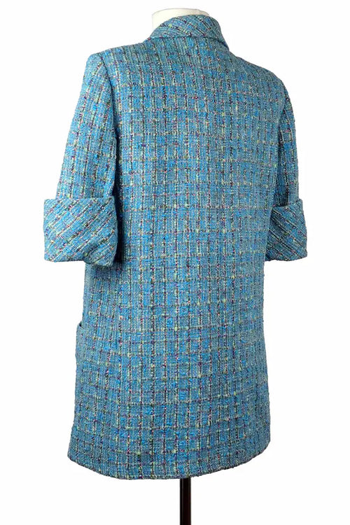 Vista posterior - Chaqueta de tweed Chanel 38FR, colección Data Center, artículo usado