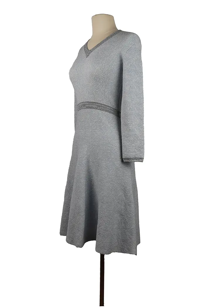 Dior Mini Kleid aus Viskose blau Größe 36FR