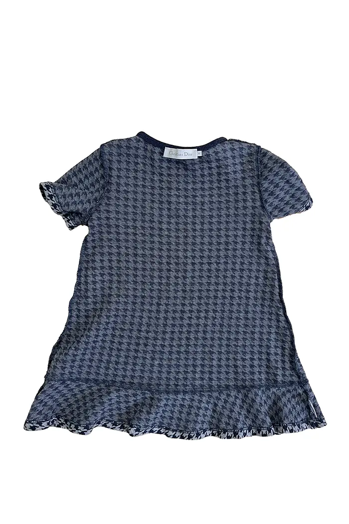 Baby Dior Houndstooth Dress, Size 4 | Certified Preloved Reench Baby Dior Houndstooth Dress, Size 4 | Certified Preloved Reench
