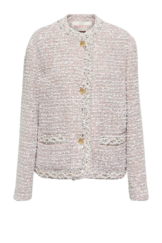 Veste Valentino Bouclée Rockstud Taille 40IT
