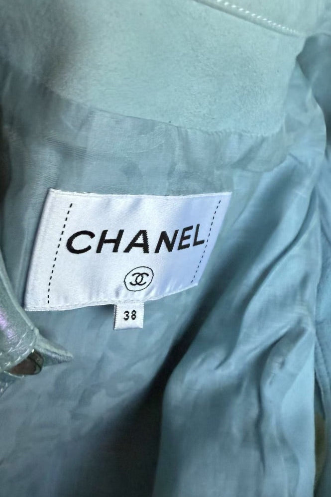 Chanel Jacket Daim 2018 Size 38FR