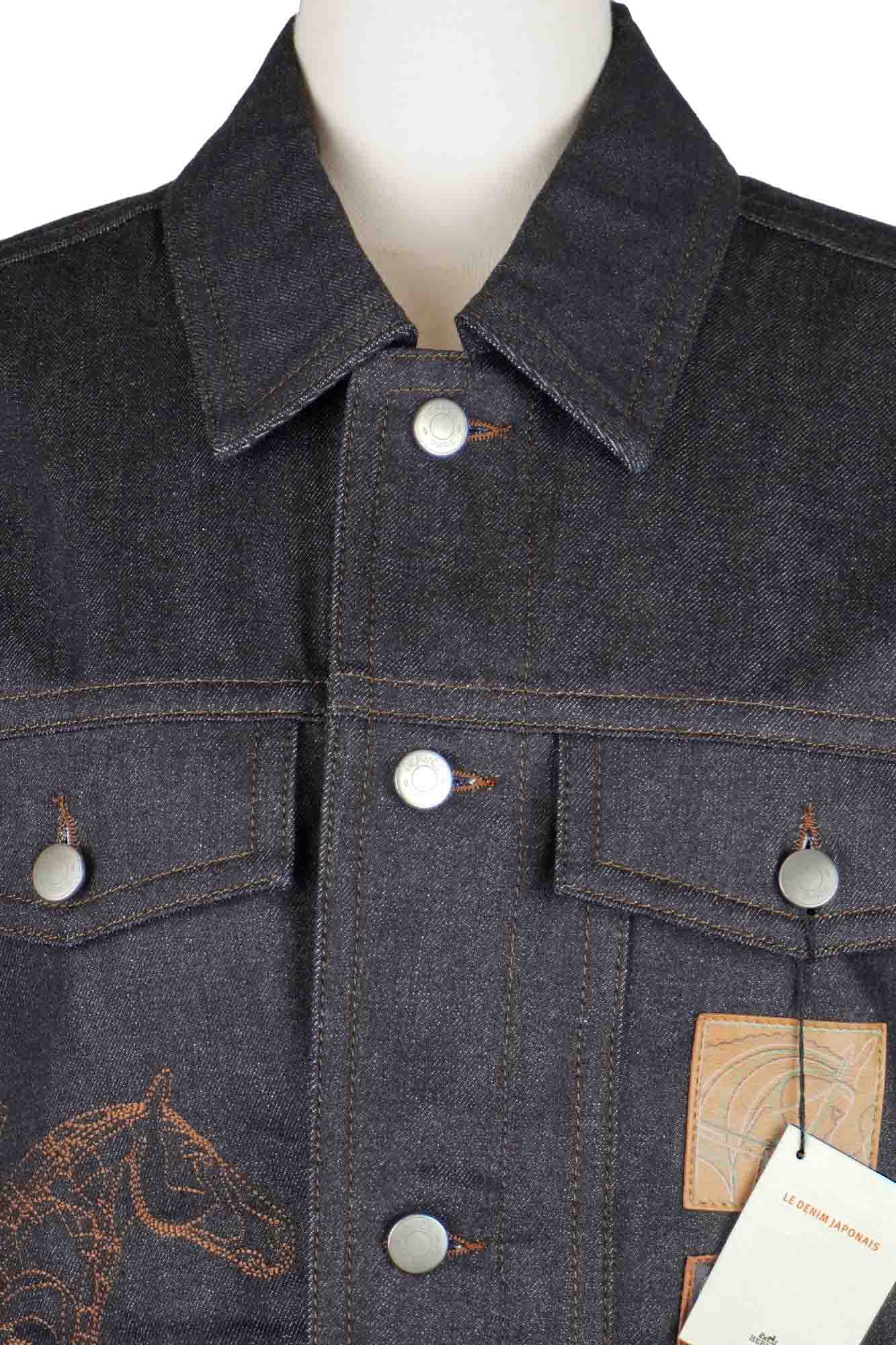 Veste "Icone au carré" en Denim